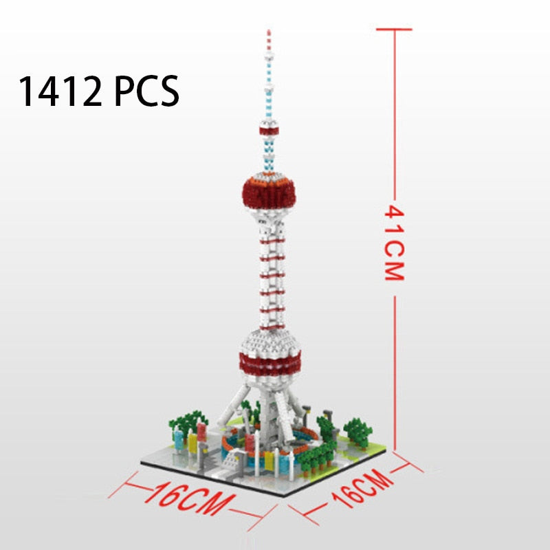 Set de construcție monumente celebre - mai multe variante