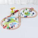 Circuit de tren din lemn - mai multe variante