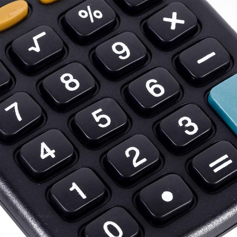 Mini-calculator de buzunar cu panou solar