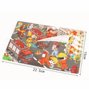 Puzzle simplu cu motive pentru copii - mai multe variante