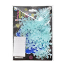 Fulgi de zăpadă luminoși - mai multe culori