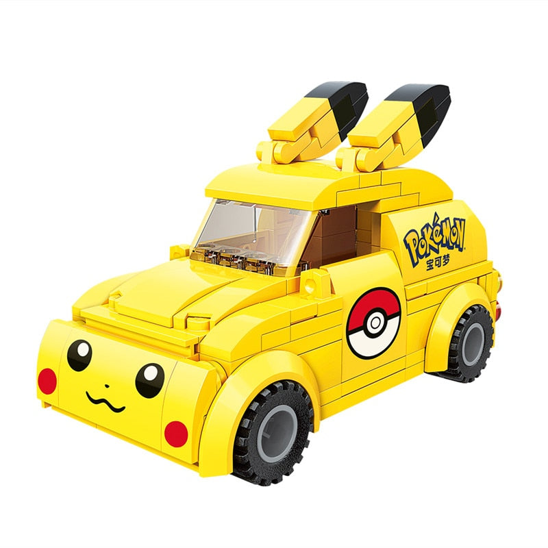 Set de construcție de mașină Pokemon - mai multe variante