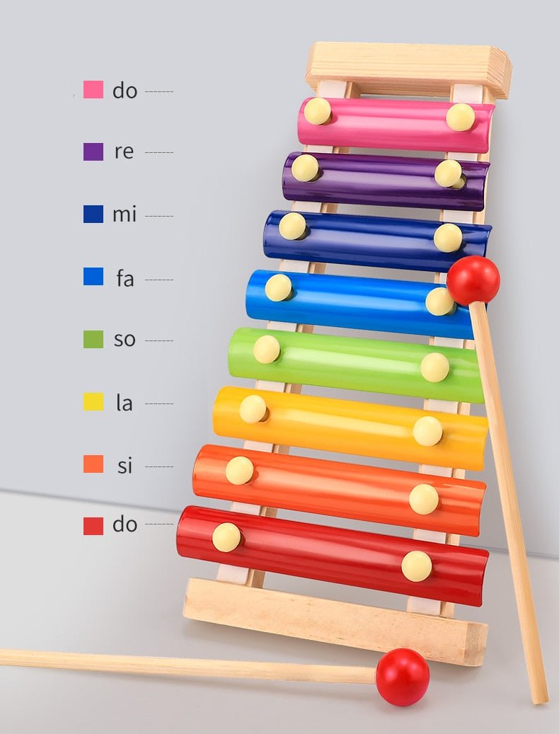 Xilofon pentru copii - mai multe variante