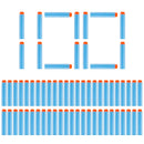 Gloanțe de spumă tip NERF 100 buc - mai multe culori