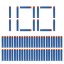 Gloanțe de spumă tip NERF 100 buc - mai multe culori