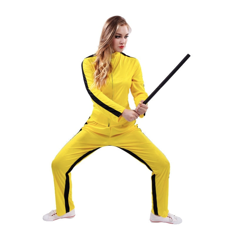 Costum de luptătoare de kung fu