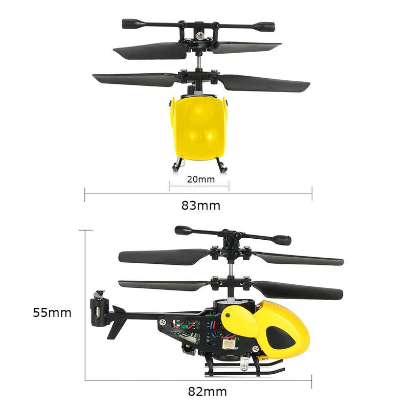 Elicopter teleghidat pentru copii - mai multe culori
