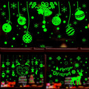 Decorațiuni luminoase de perete de Crăciun - mai multe variante