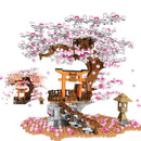 Set de construcție arbore sakura - mai multe variante