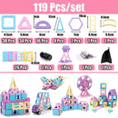 Set de construcție magnetic pentru fete - mai multe variante