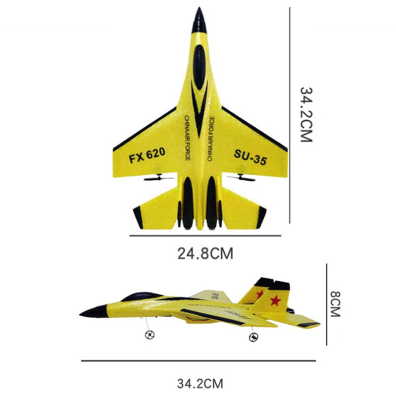 Model de avion de vânătoare cu telecomandă - mai multe variante