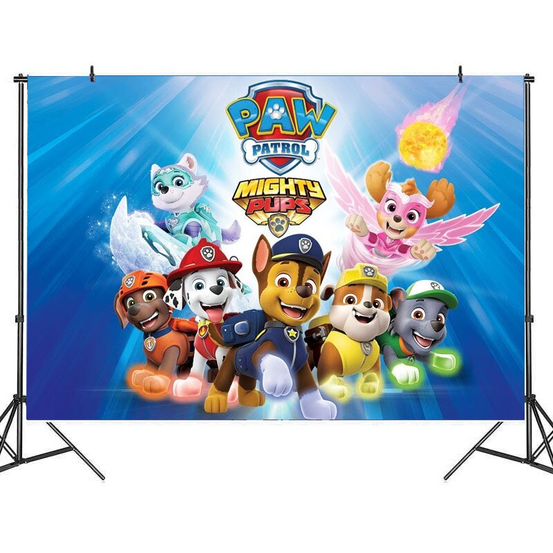 Fundal cu poză PAW Patrol - mai multe variante