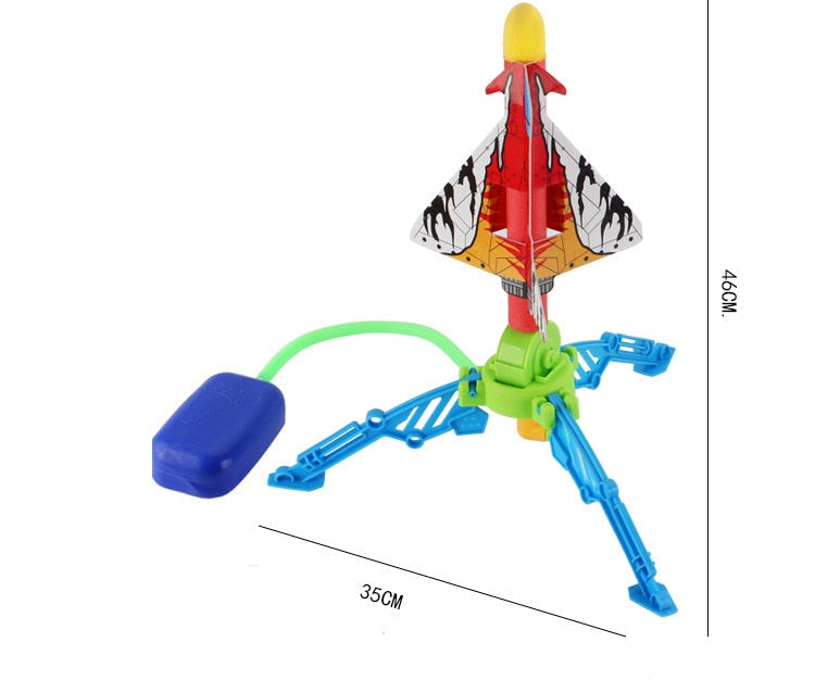 Rachetă din spumă cu pedală - mai multe variante