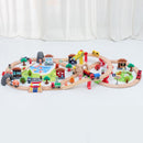 Circuit de tren din lemn - mai multe variante