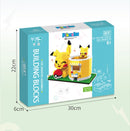 Joc de construit și suport de creioane Pokemon