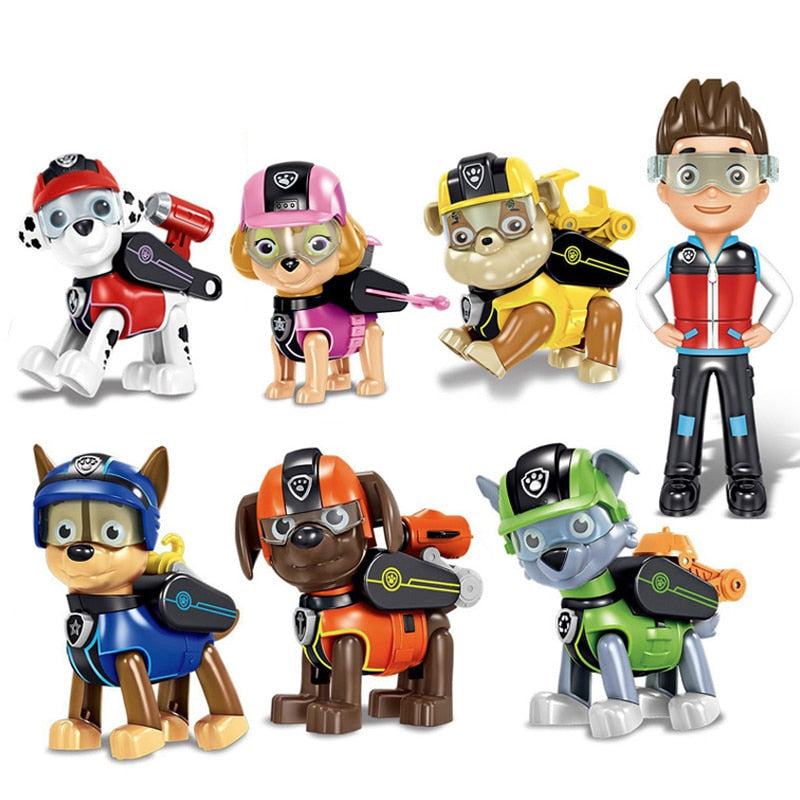 Figurine PAW Patrol - 7 buc