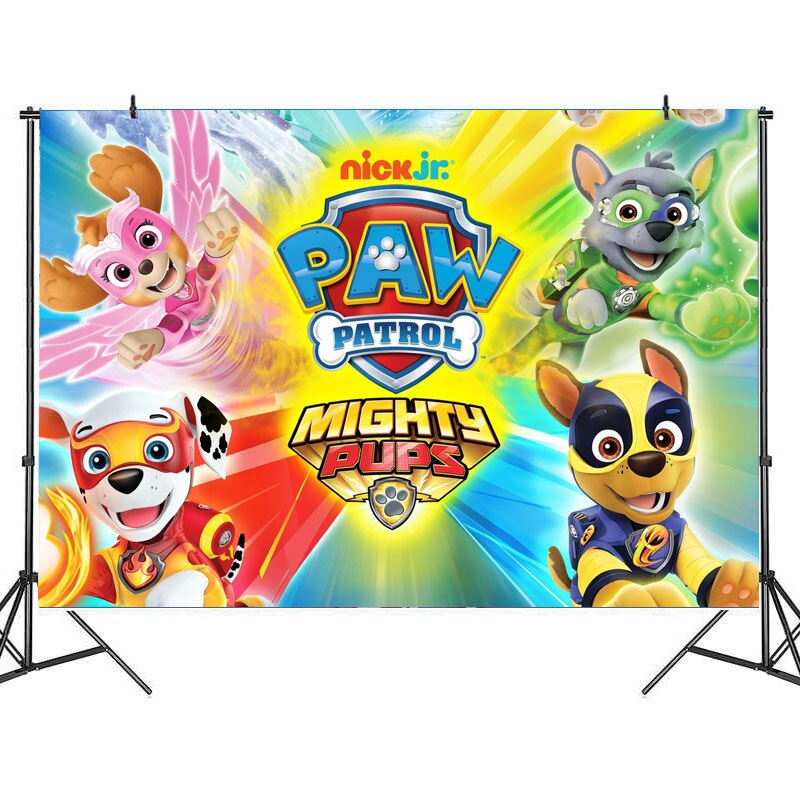 Fundal cu poză PAW Patrol - mai multe variante