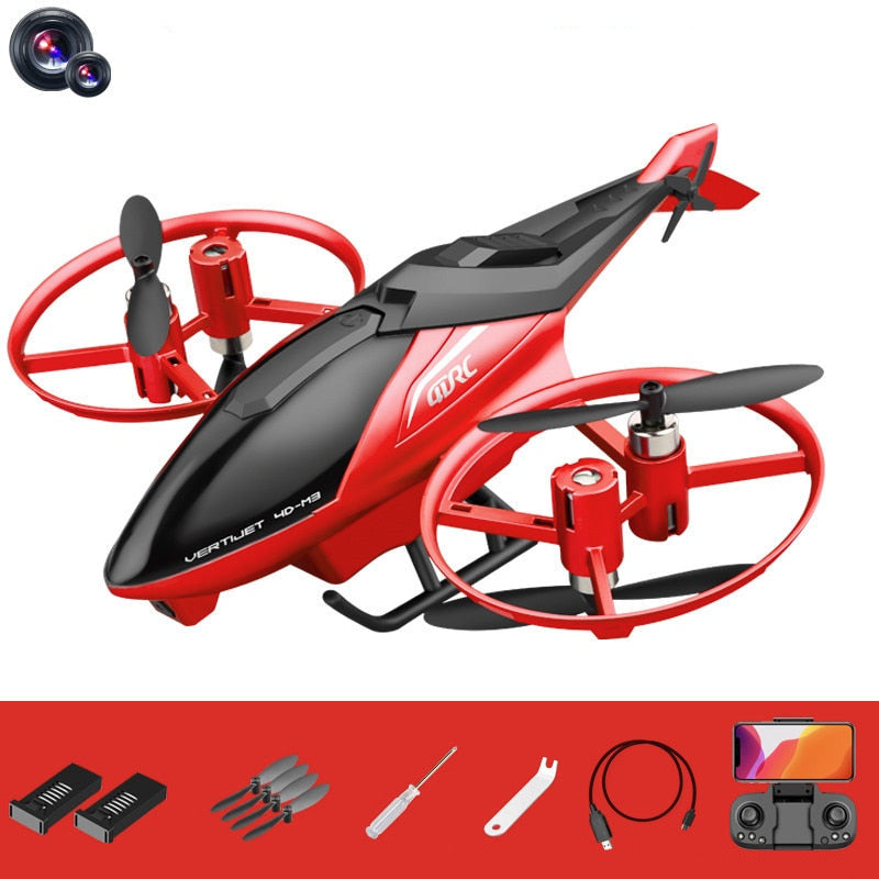 Elicopter roșu cu telecomandă - mai multe variante