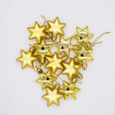 Decorațiuni de Crăciun stele 12 buc - mai multe culori