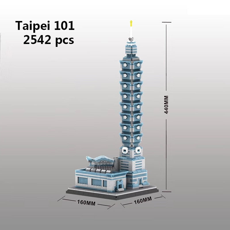 Set de construcție monumente celebre - mai multe variante