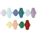 Căptușeală reutilizabilă din bambus 10 buc