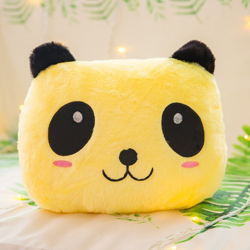 Jucărie de plush cu lumini panda - mai multe culori