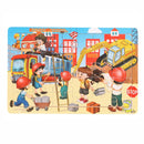 Puzzle simplu cu motive pentru copii - mai multe variante