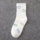 Șosete cu motiv de zâmbet - mai multe variante