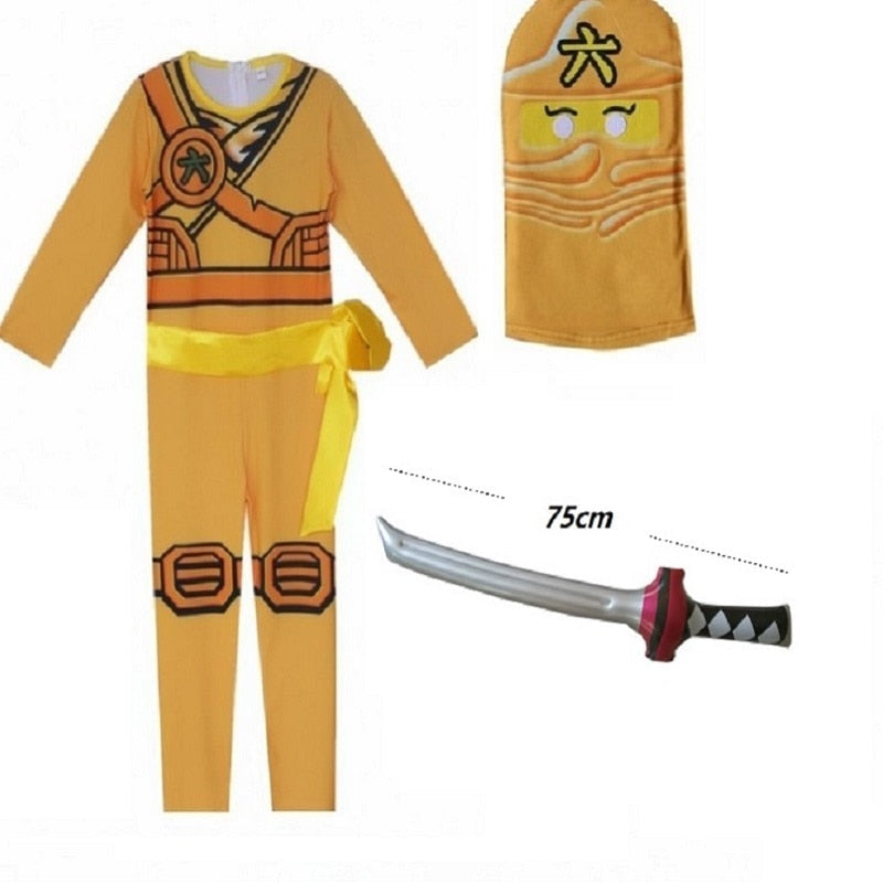 Costum de ninja pentru băieți - mai multe variante