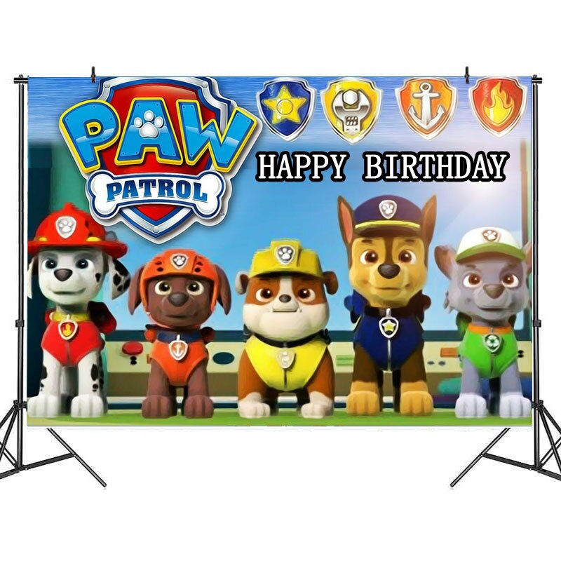 Fundal cu poză PAW Patrol - mai multe variante