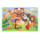 Puzzle simplu cu motive pentru copii - mai multe variante