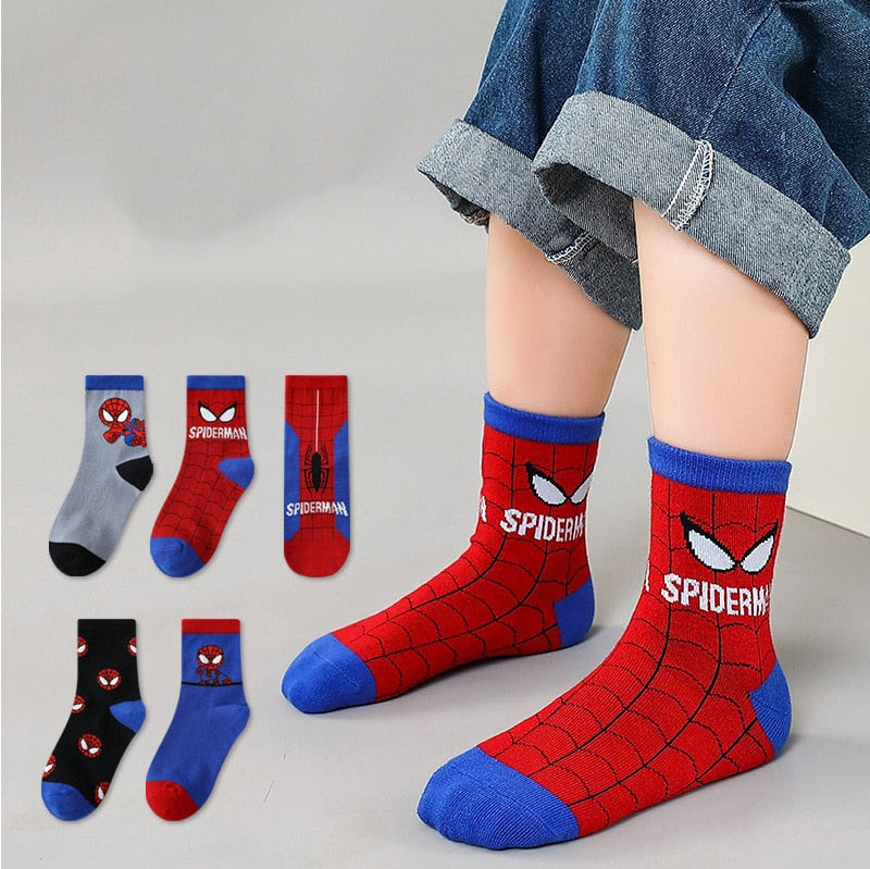 Șosete pentru copii Spiderman - 5 buc
