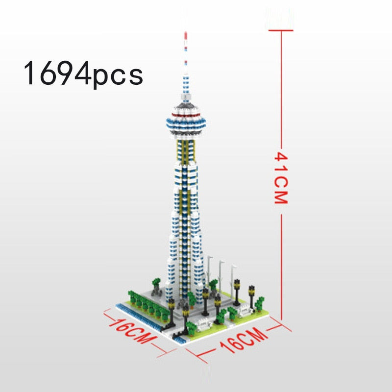 Set de construcție monumente celebre - mai multe variante