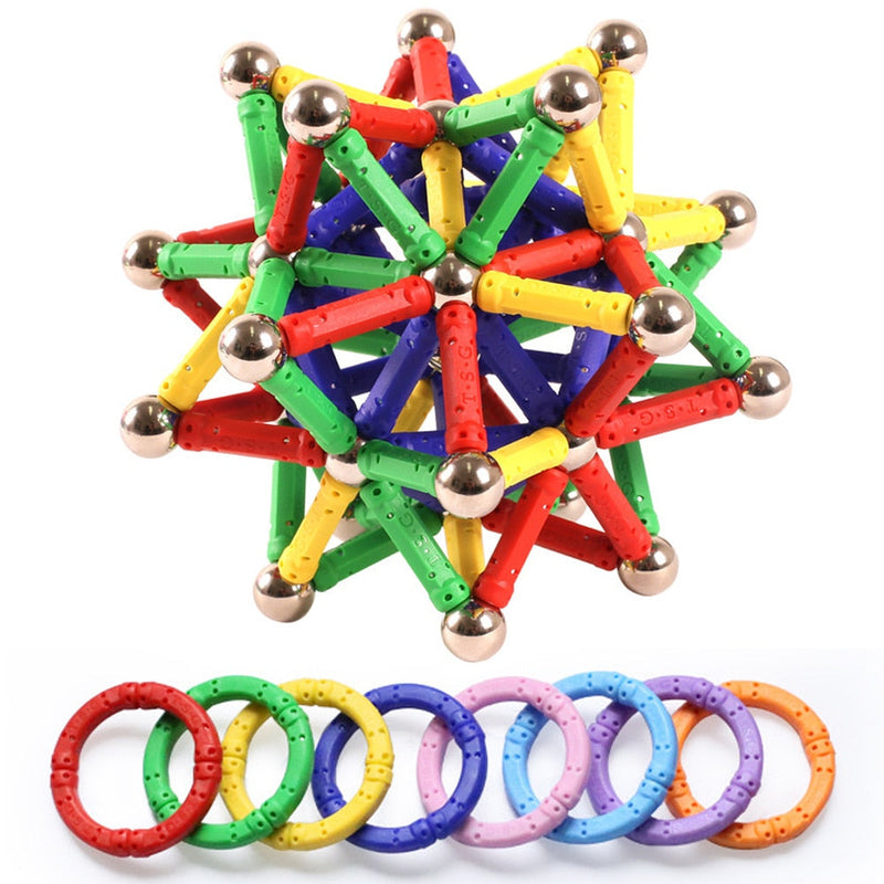 Set de construcție magnetic educațional pentru copii - mai multe variante