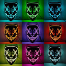 Mască cu LED-uri - mai multe variante