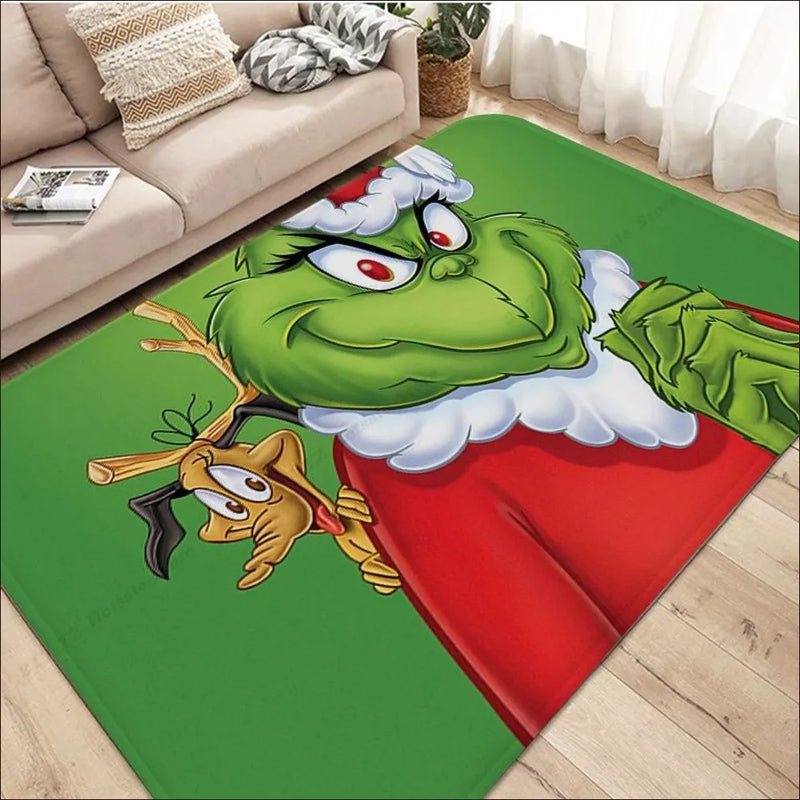 Covor de Crăciun Designer Grinch - mai multe variante