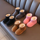 Fete cizme cu blană - mai multe variante