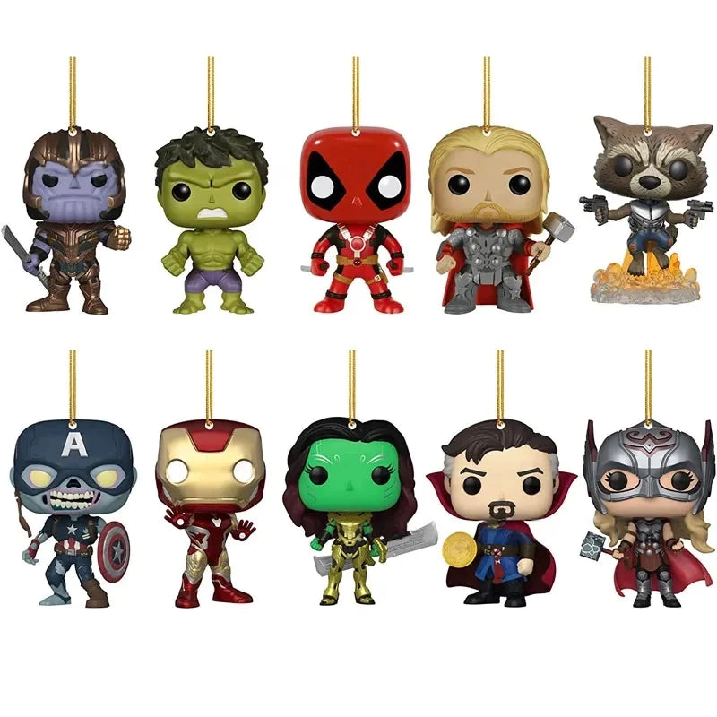 Ornament de Crăciun Marvel Supereroi - mai multe variante