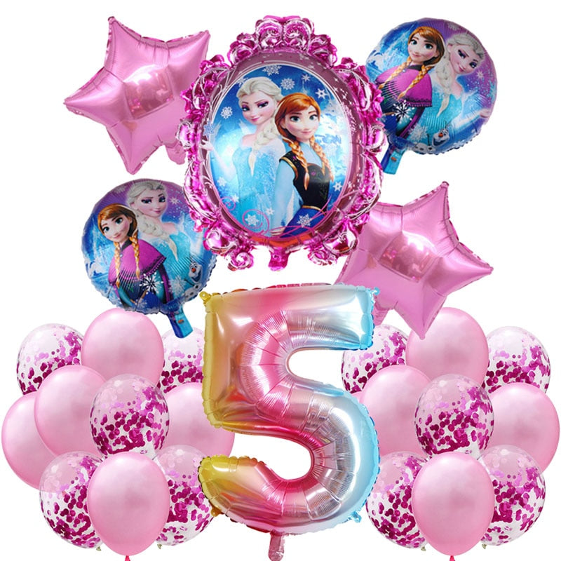Set mare de baloane Frozen - mai multe variante