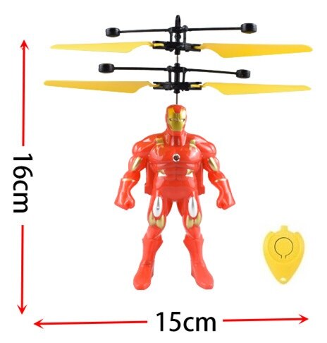 Dronă teleghidată mini cu personaje - mai multe variante