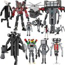 Design figurină Skibidi Toaletă pentru Lego