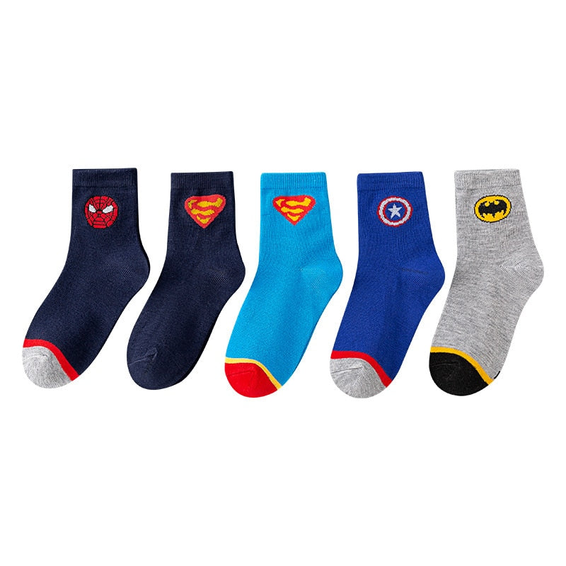Șosete pentru copii Superhero 5 buc - mai multe variante