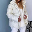 Jachetă elegantă pentru femei în jos - mai multe variante