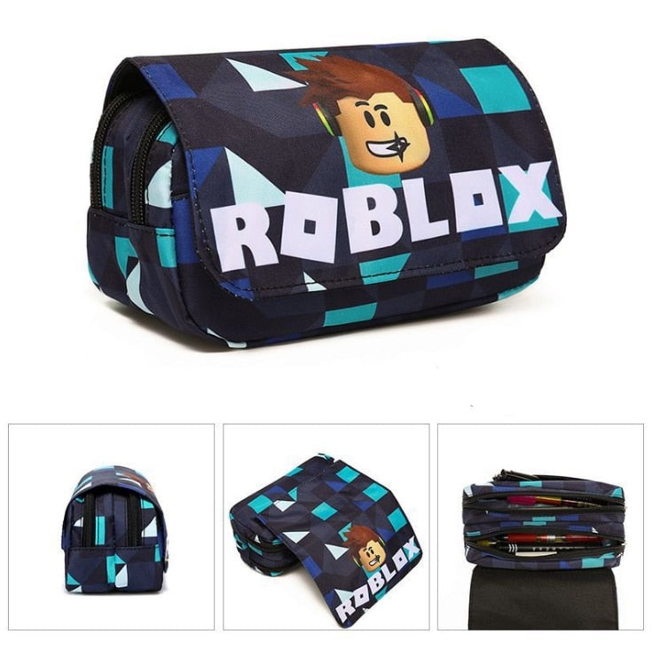 Scoala creion caz s motivem Roblox - mai multe variante