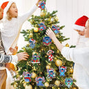 Ornamente pentru pomul de Crăciun Stitch - 12 buc