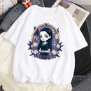 Tricou alb pentru femei Miercuri - mai multe variante