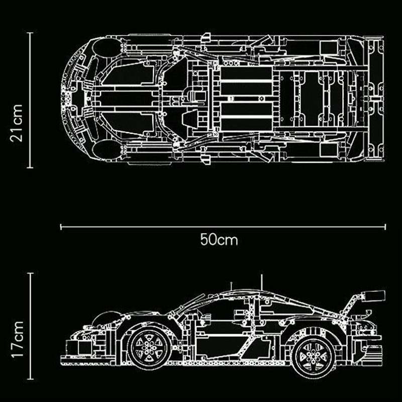 Set de construcție Porsche 911RSR