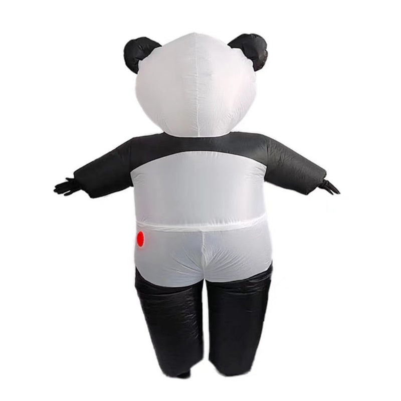 Costum gonflabil panda pentru copii și adulți