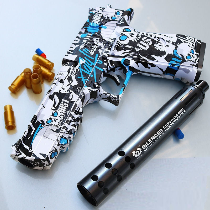 Pistol de jucărie Glock pentru copii - mai multe culori