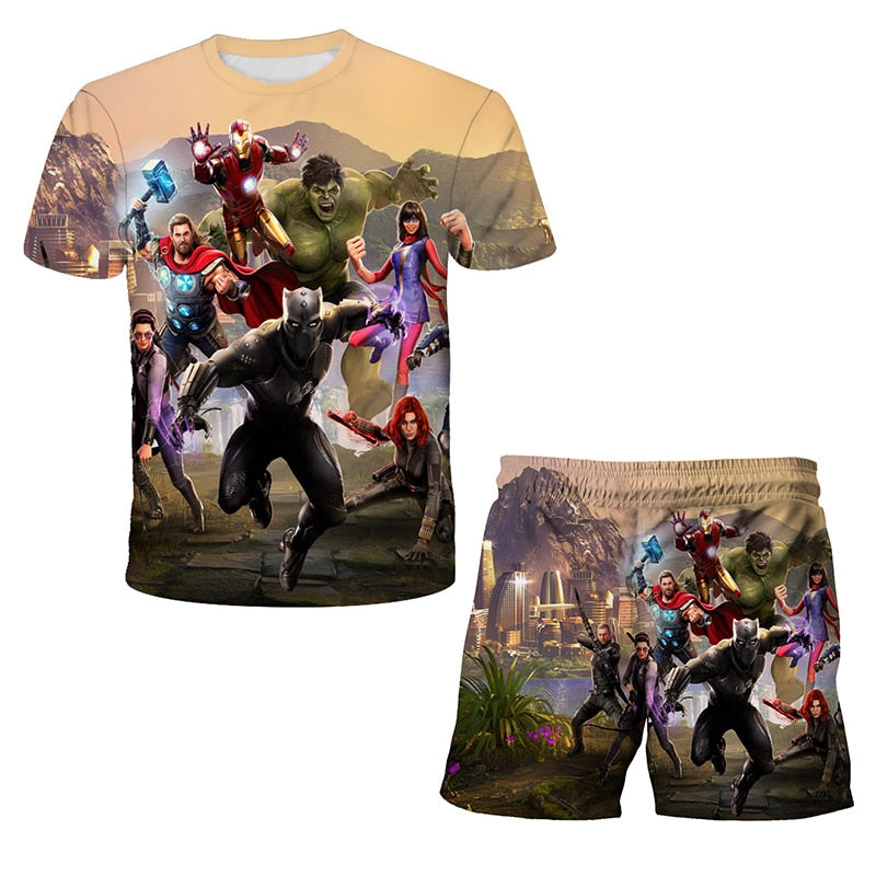 Set pentru copii cu motiv de supererou Avengers - mai multe variante